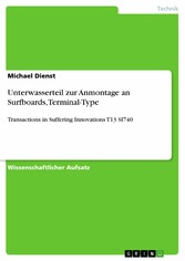 Unterwasserteil zur Anmontage an Surfboards, Terminal-Type - Transactions in Suffering Innovations T13 SI740